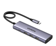 UGREEN Stacja dokująca do laptopa USB-C - HDMI 4K 3xUSB USB-C PD 100W - 1200846 - zdjęcie 2